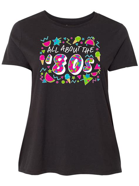 plus size 80's t shirts|1980s T.